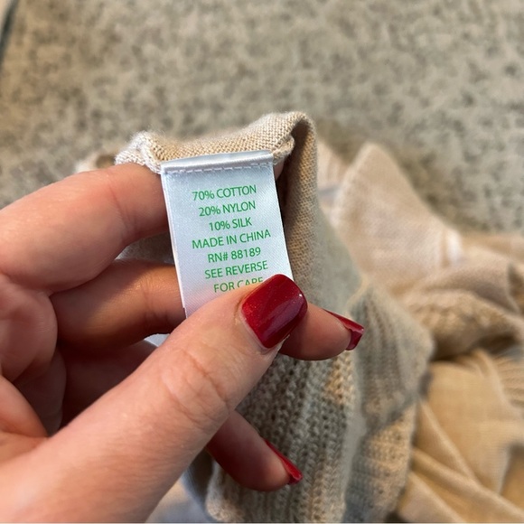 Lilly Pulitzer Gold Metallic Cascading Ruffle Kiernan Cardigan Size Small - Picture 5 of 10